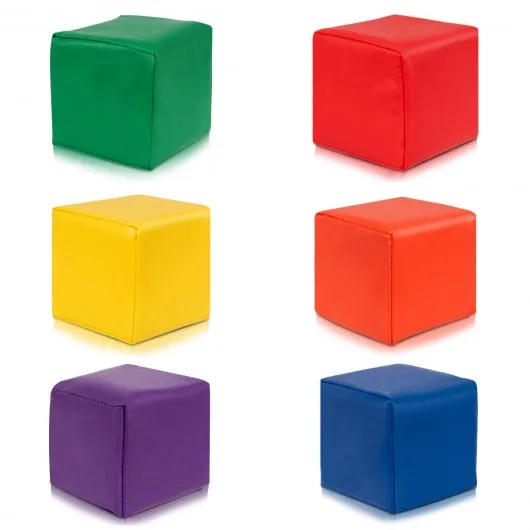 12 Piece 5.5" Soft Foam Building Blocks
