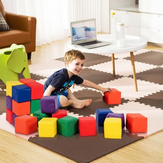 12 Piece 5.5" Soft Foam Building Blocks