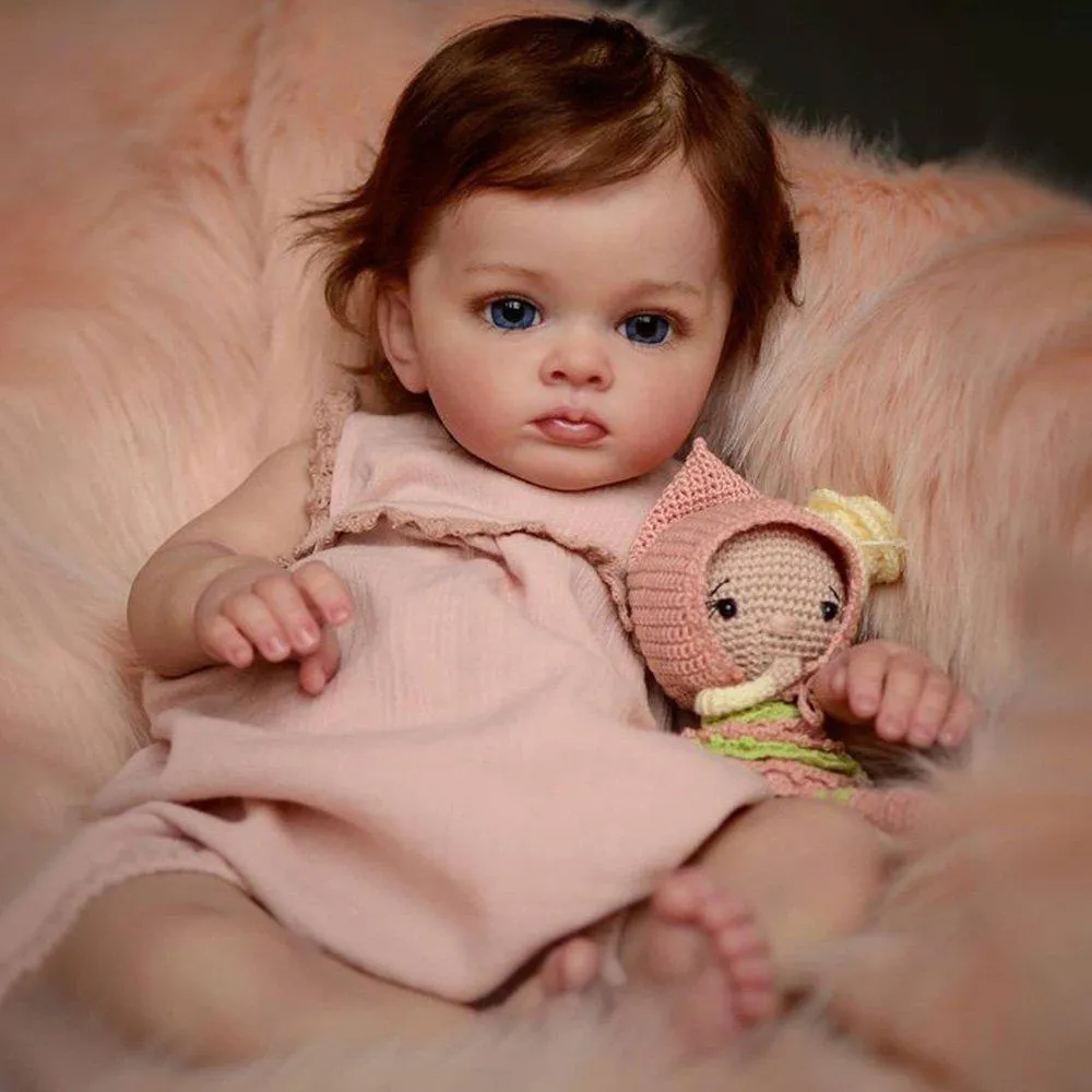 23.6-Inch Handmade Lifelike Huge Toddler Doll: Reborn Baby Toy