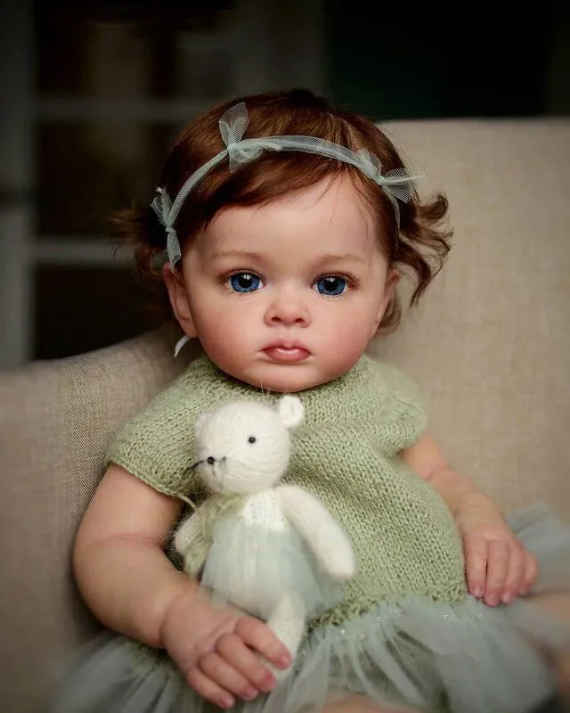 23.6-Inch Handmade Lifelike Huge Toddler Doll: Reborn Baby Toy