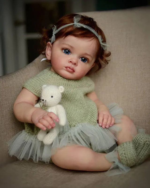 23.6-Inch Handmade Lifelike Huge Toddler Doll: Reborn Baby Toy