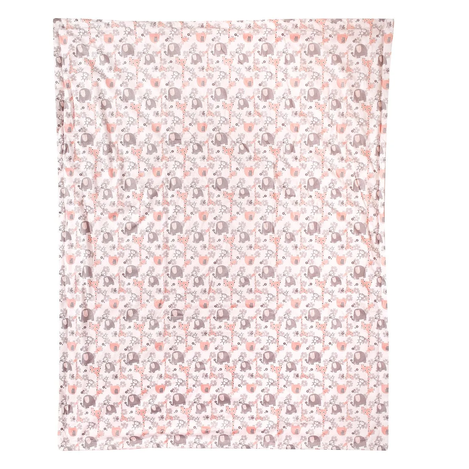 Animal Pink Bubble Blanket