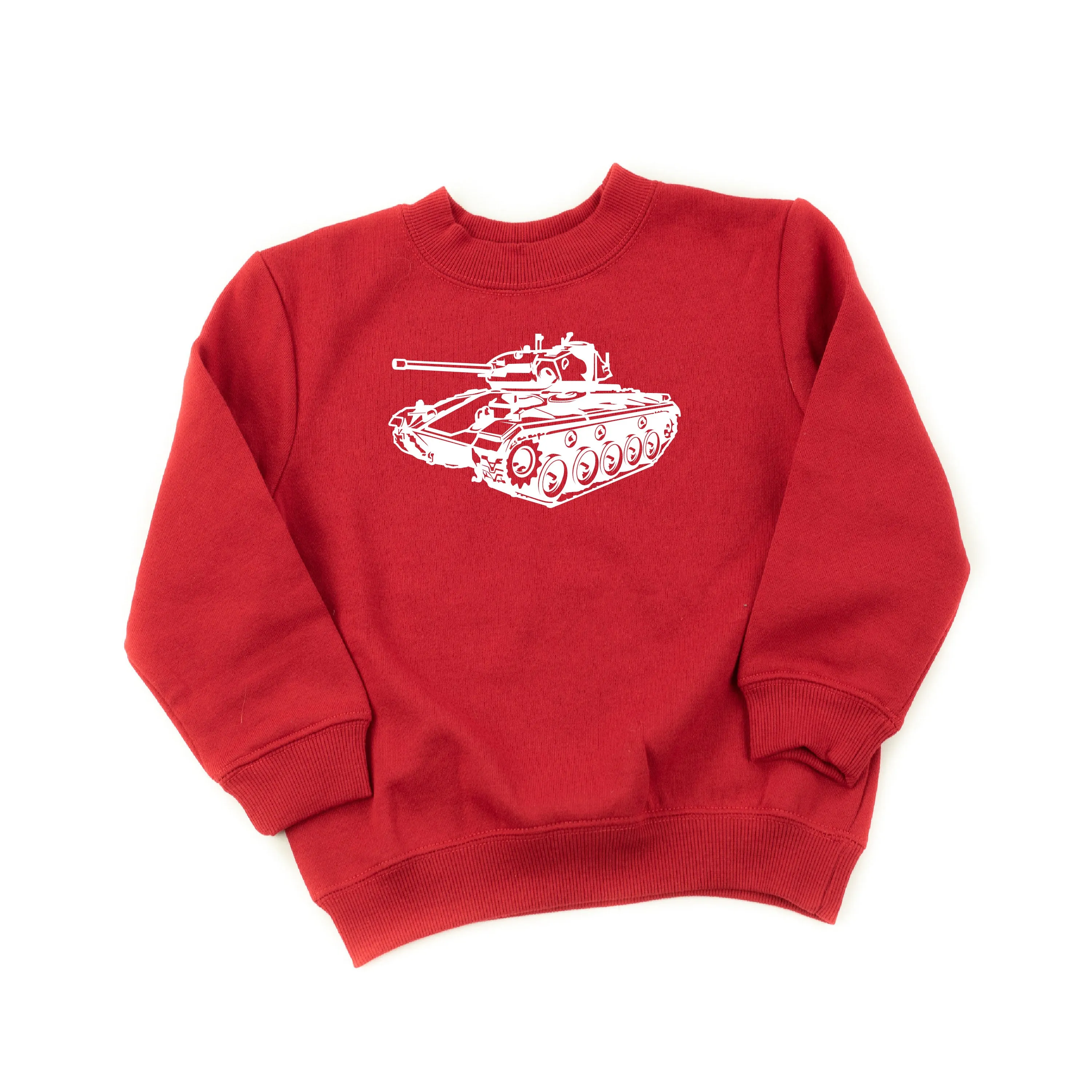 ARMY TANK - Minimalist Design - Child Sweater