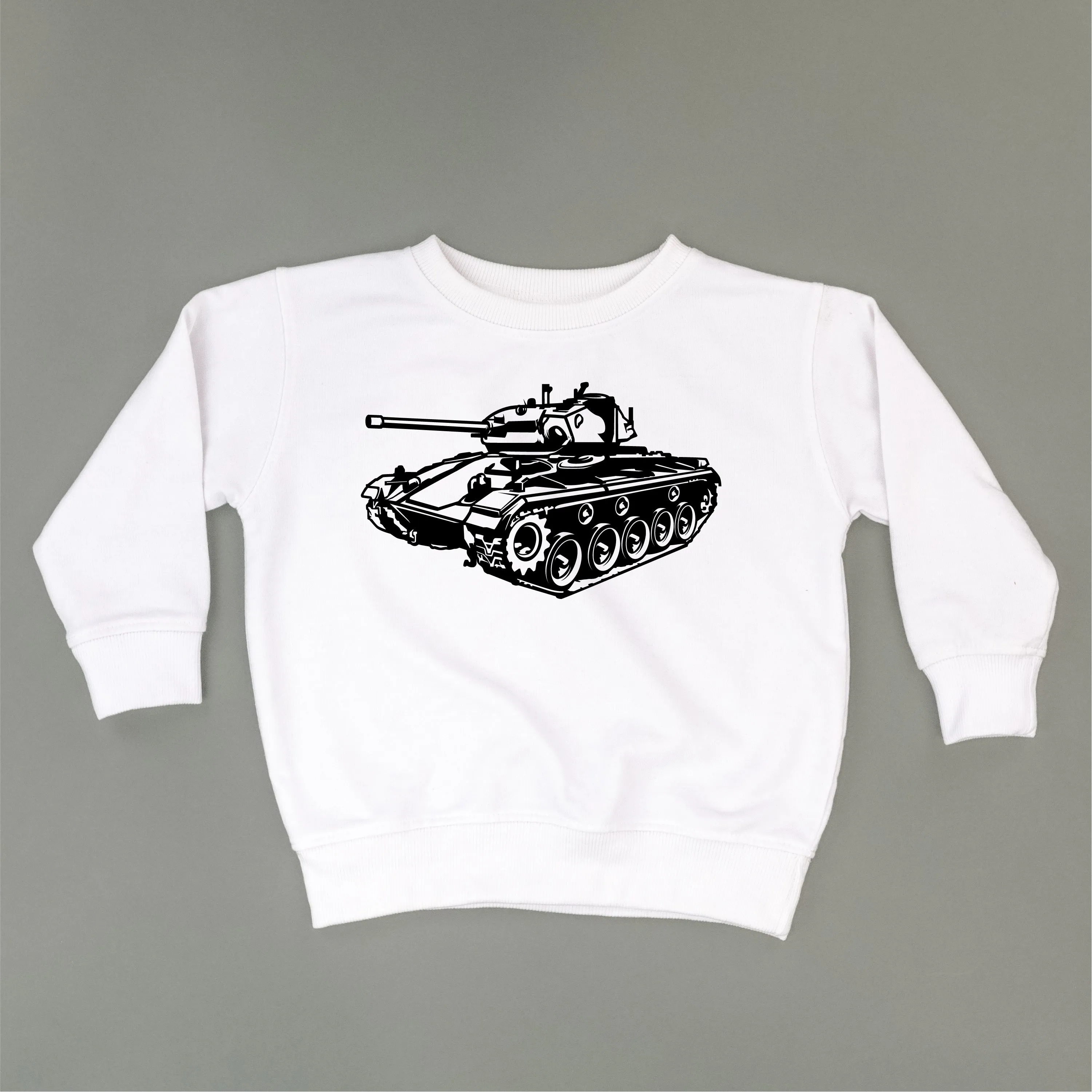 ARMY TANK - Minimalist Design - Child Sweater