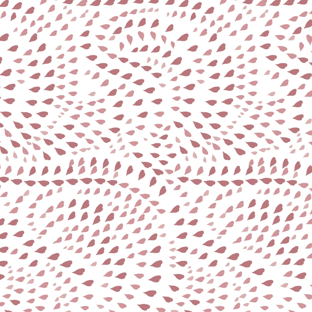 Bebe Au Lait - Muslin Snuggle Blanket - Rose Quartz & Petal