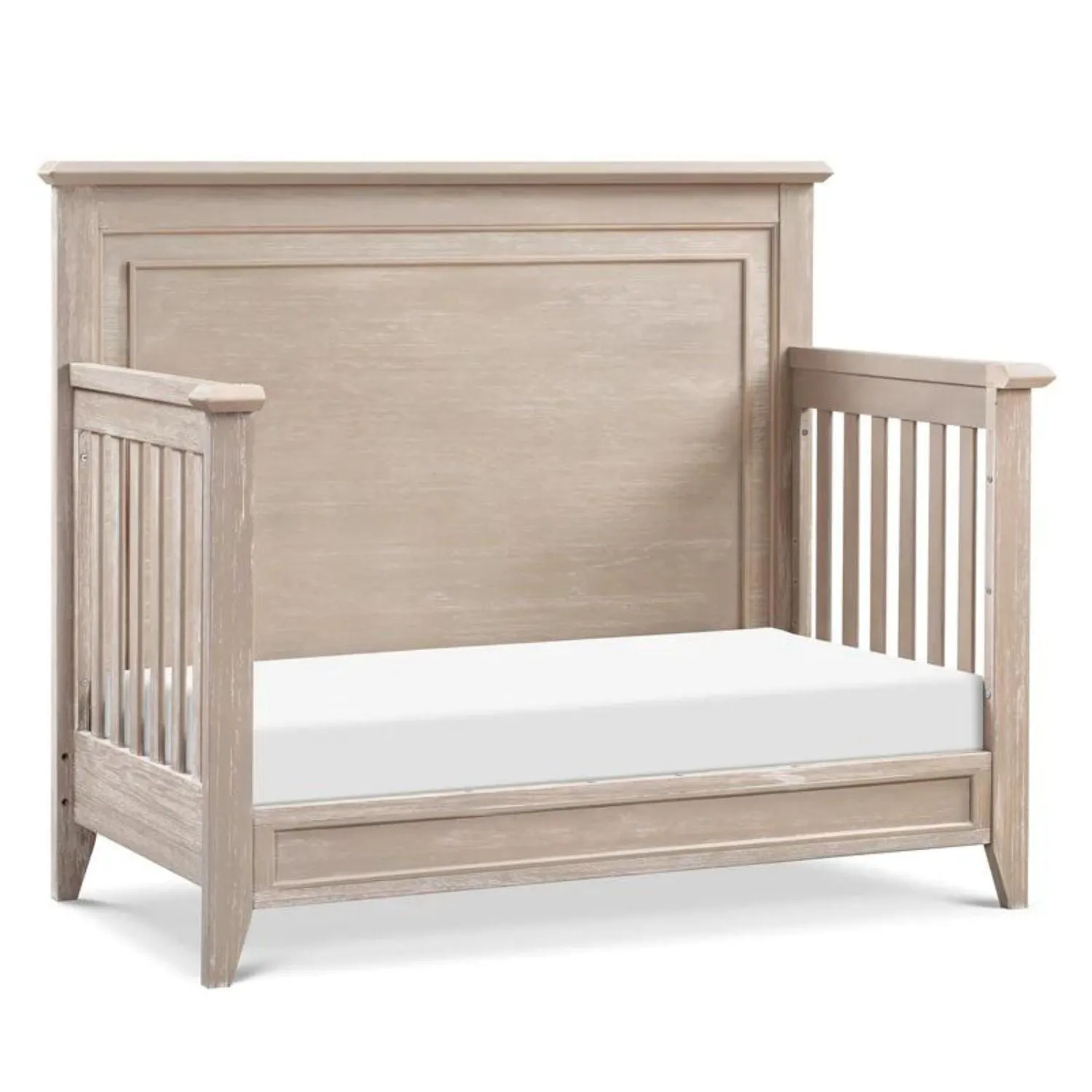 Beckett Rustic 4-in-1 Convertible Flat Top Crib