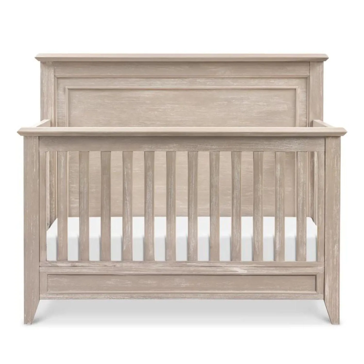 Beckett Rustic 4-in-1 Convertible Flat Top Crib