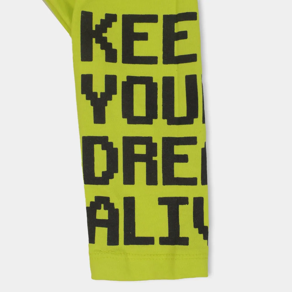 Boys T-Shirt Young - Green