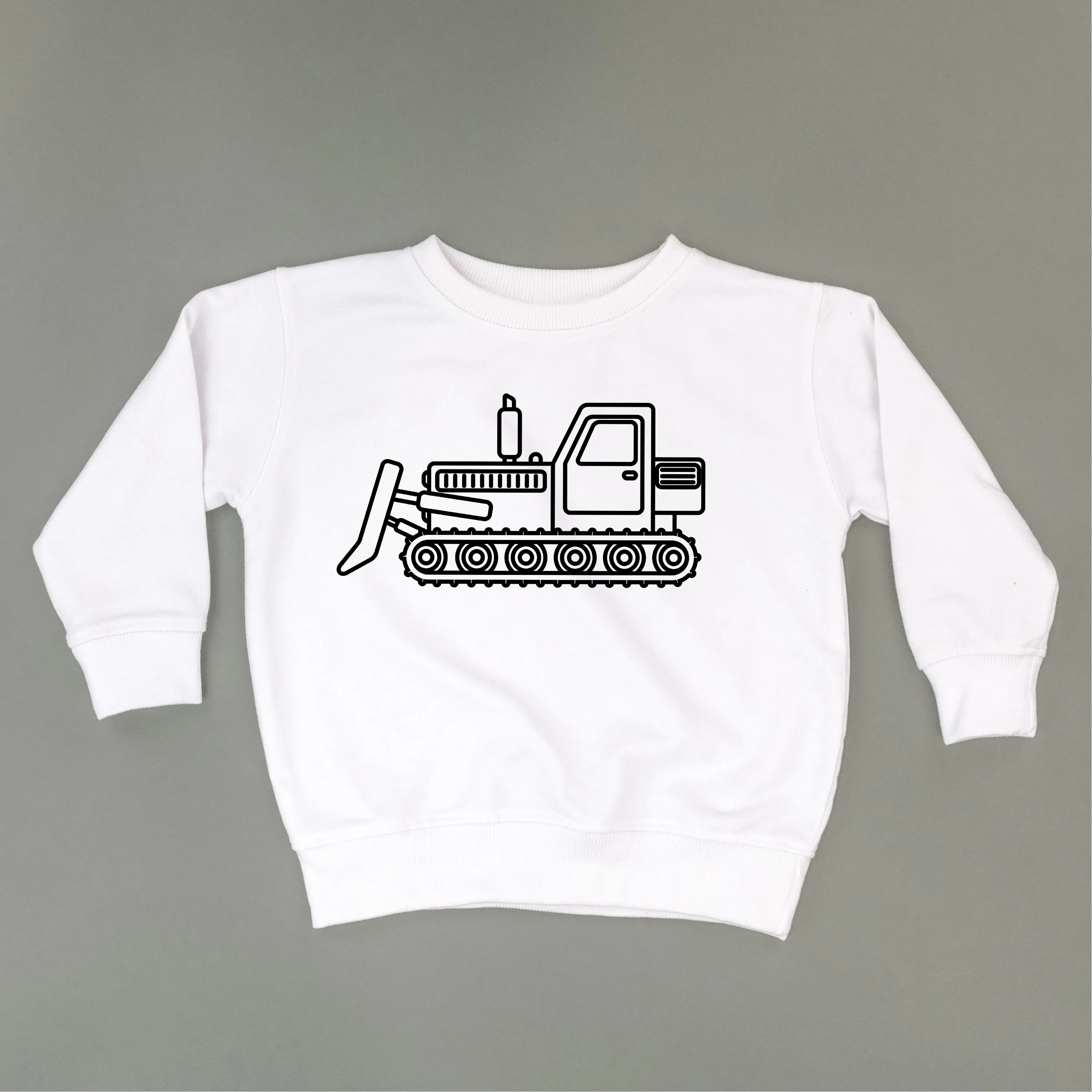 BULLDOZER - Minimalist Design - Child Sweater