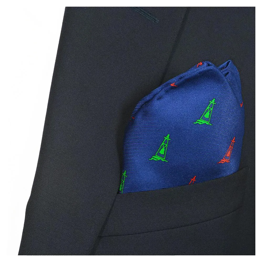 Buoy Pocket Square - Port & Starboard