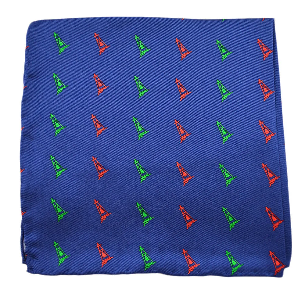 Buoy Pocket Square - Port & Starboard