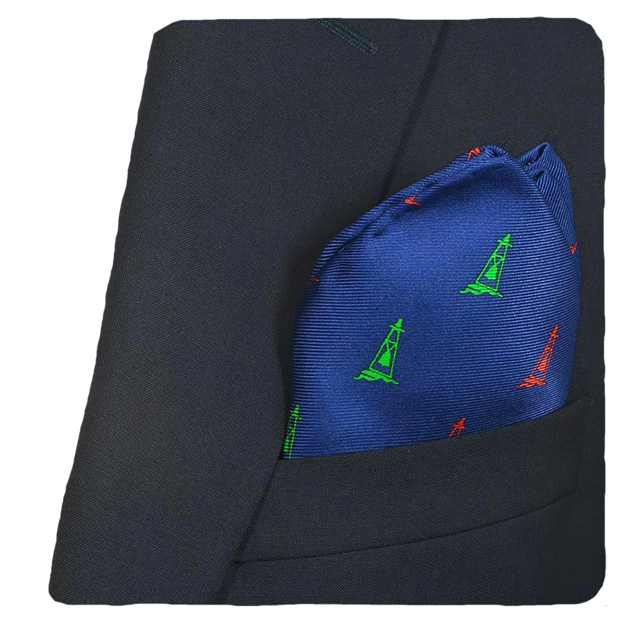 Buoy Pocket Square - Port & Starboard