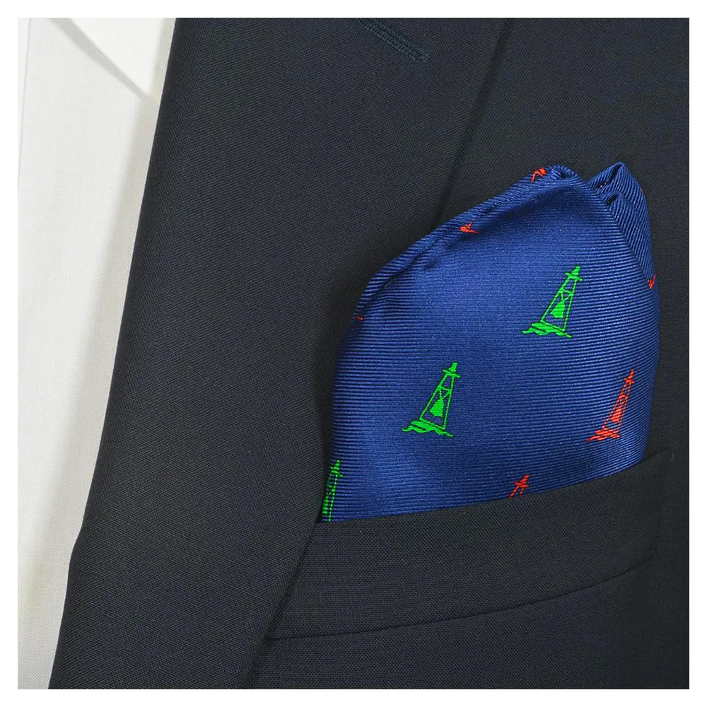 Buoy Pocket Square - Port & Starboard