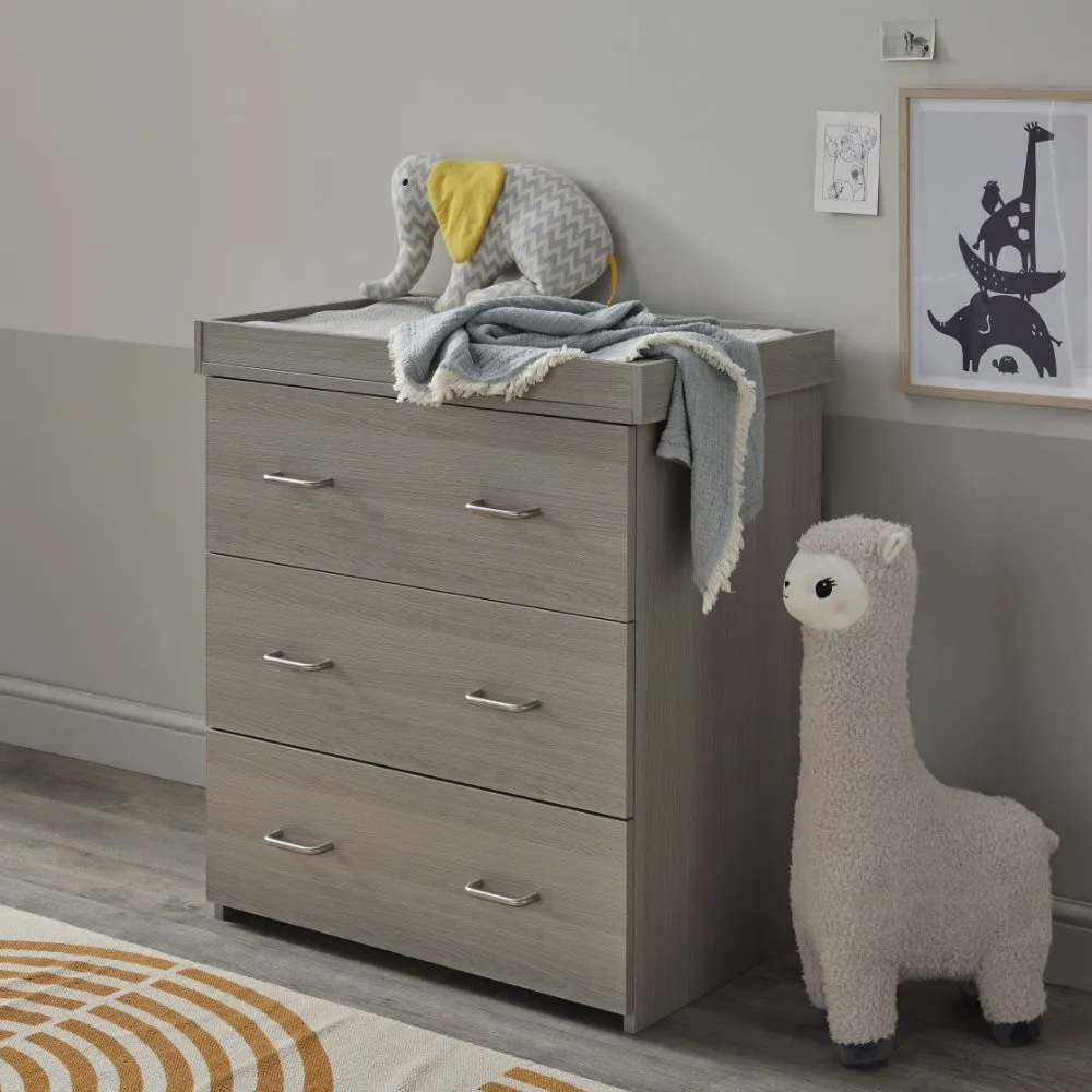 Caro Mini 3 Piece Room Set - Grey Wash