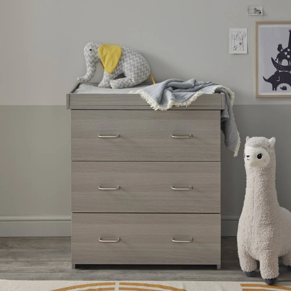 Caro Mini 3 Piece Room Set - Grey Wash