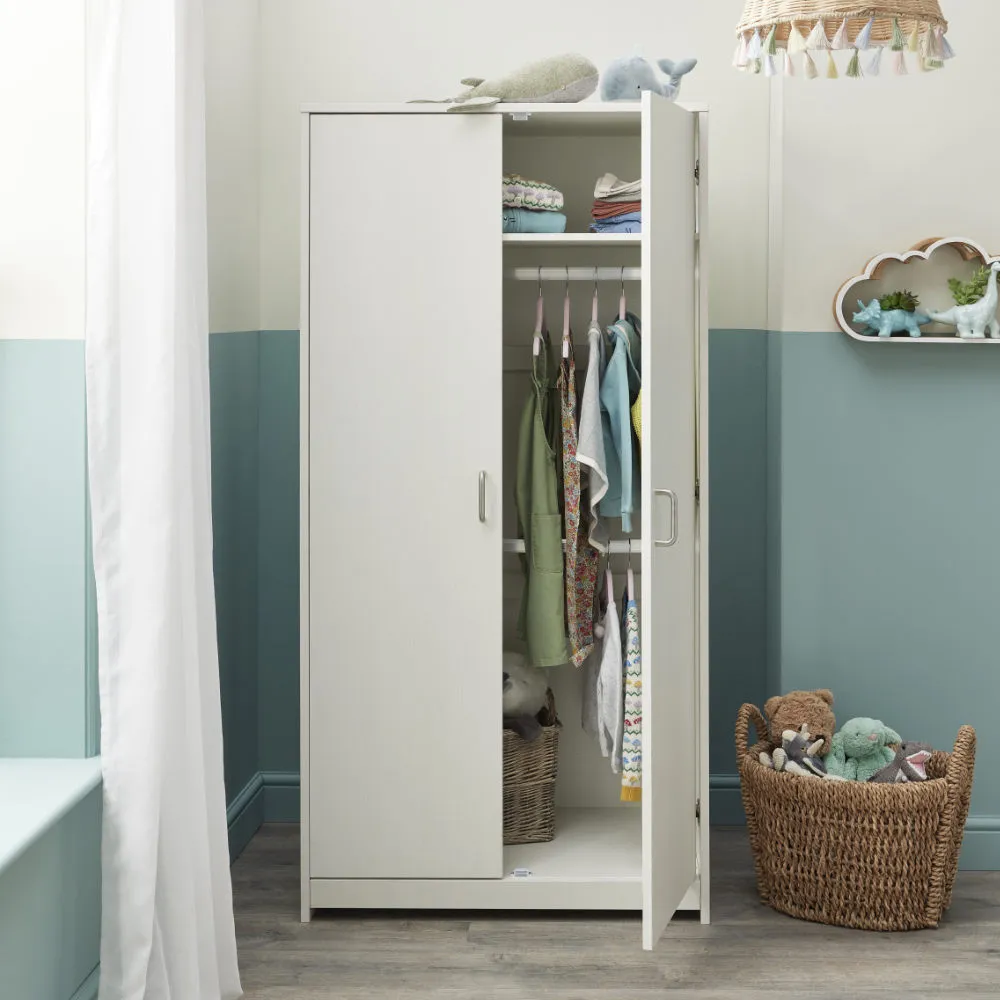 Caro Mini 3 Piece Room Set - White Wash