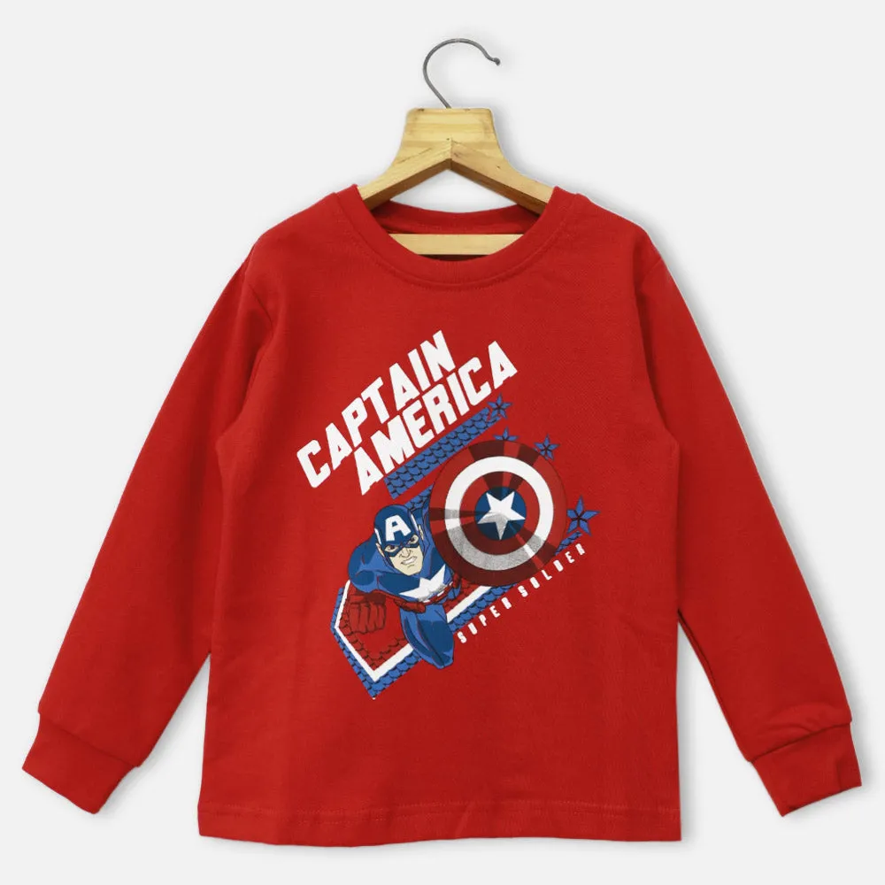 Cartoon Theme Full Sleeves T-Shirt