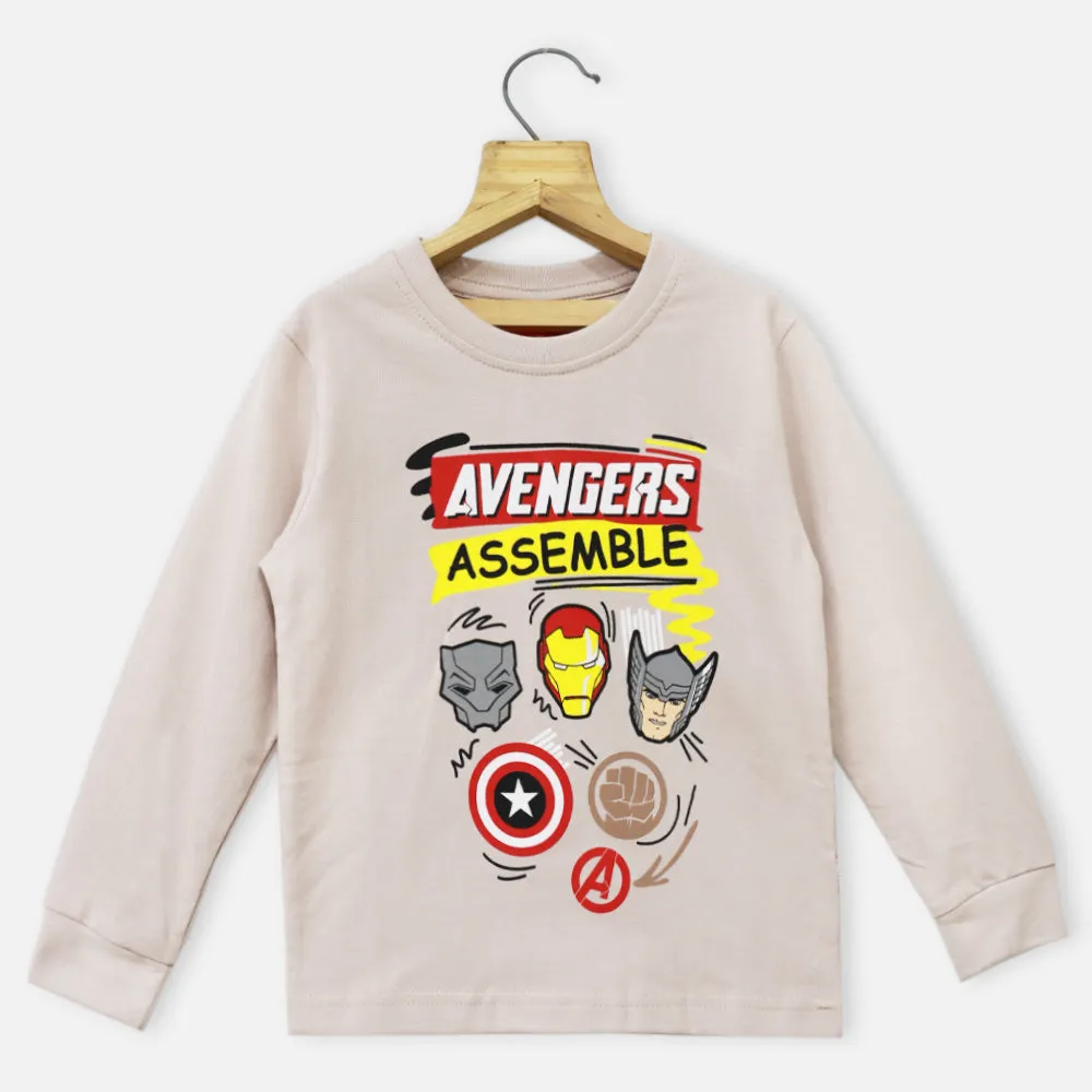 Cartoon Theme Full Sleeves T-Shirt