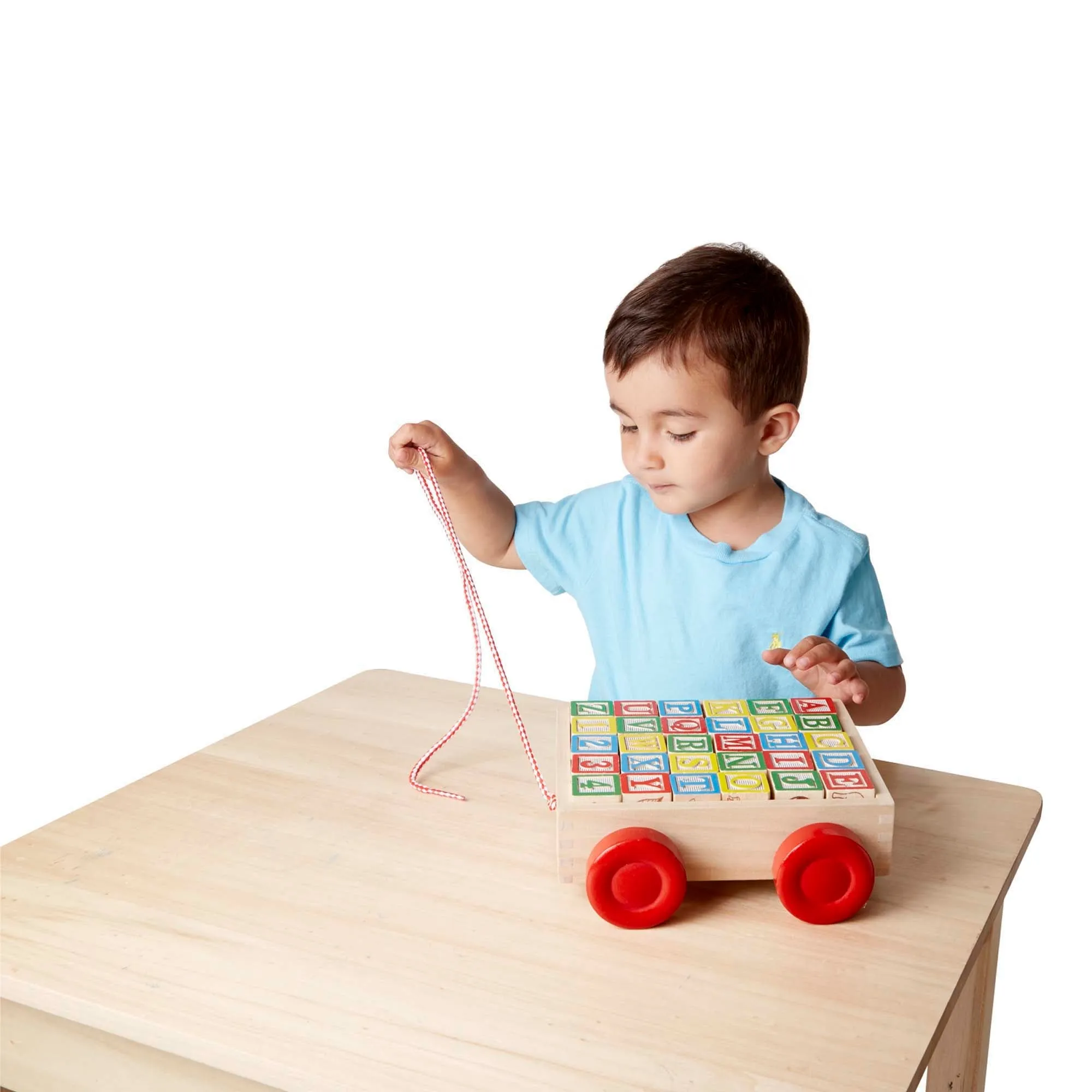 Classic ABC Block Cart