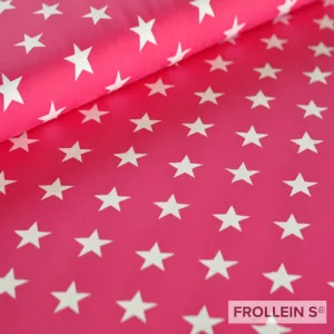 Cotton Jersey - Big Stars - Pink