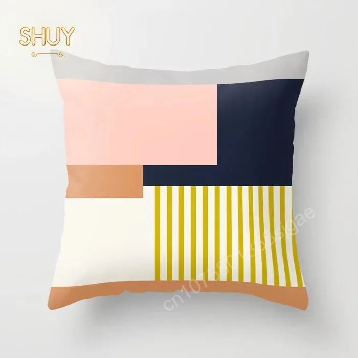 Custom Polyester Throw Pillow Cover