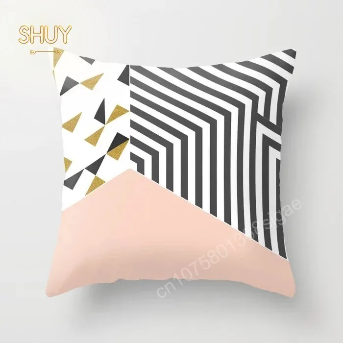 Custom Polyester Throw Pillow Cover