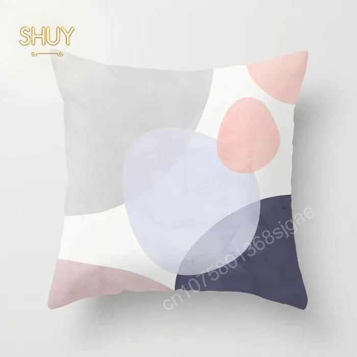 Custom Polyester Throw Pillow Cover