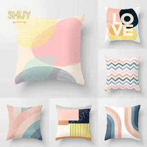 Custom Polyester Throw Pillow Cover