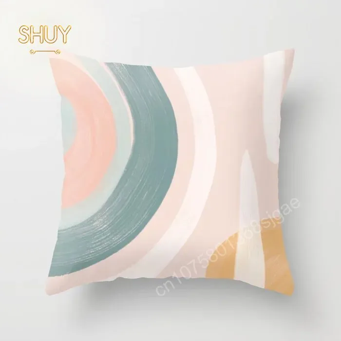 Custom Polyester Throw Pillow Cover