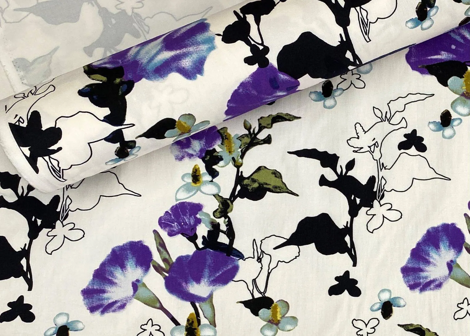 Dancing Flower - Stretch Cotton