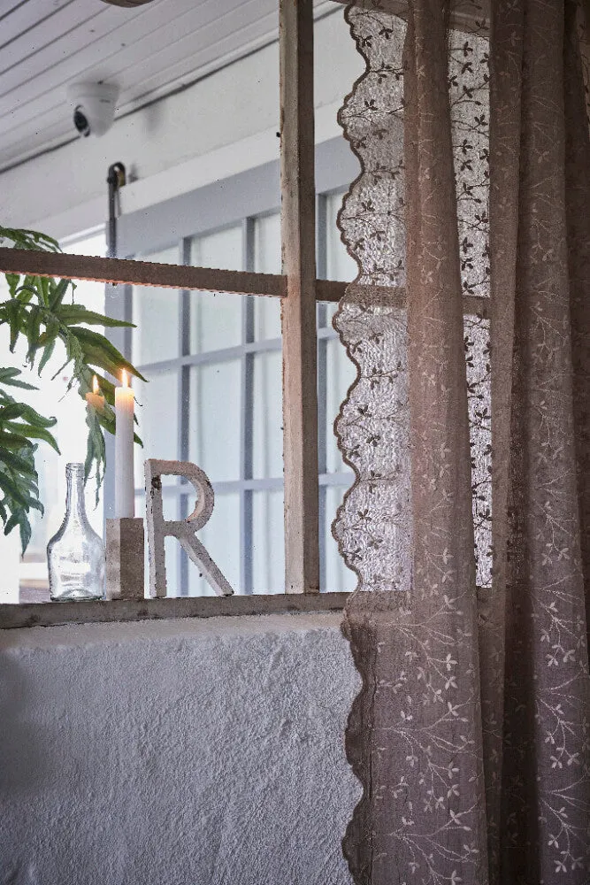 Eloise curtain 250x160 cm. dark linen