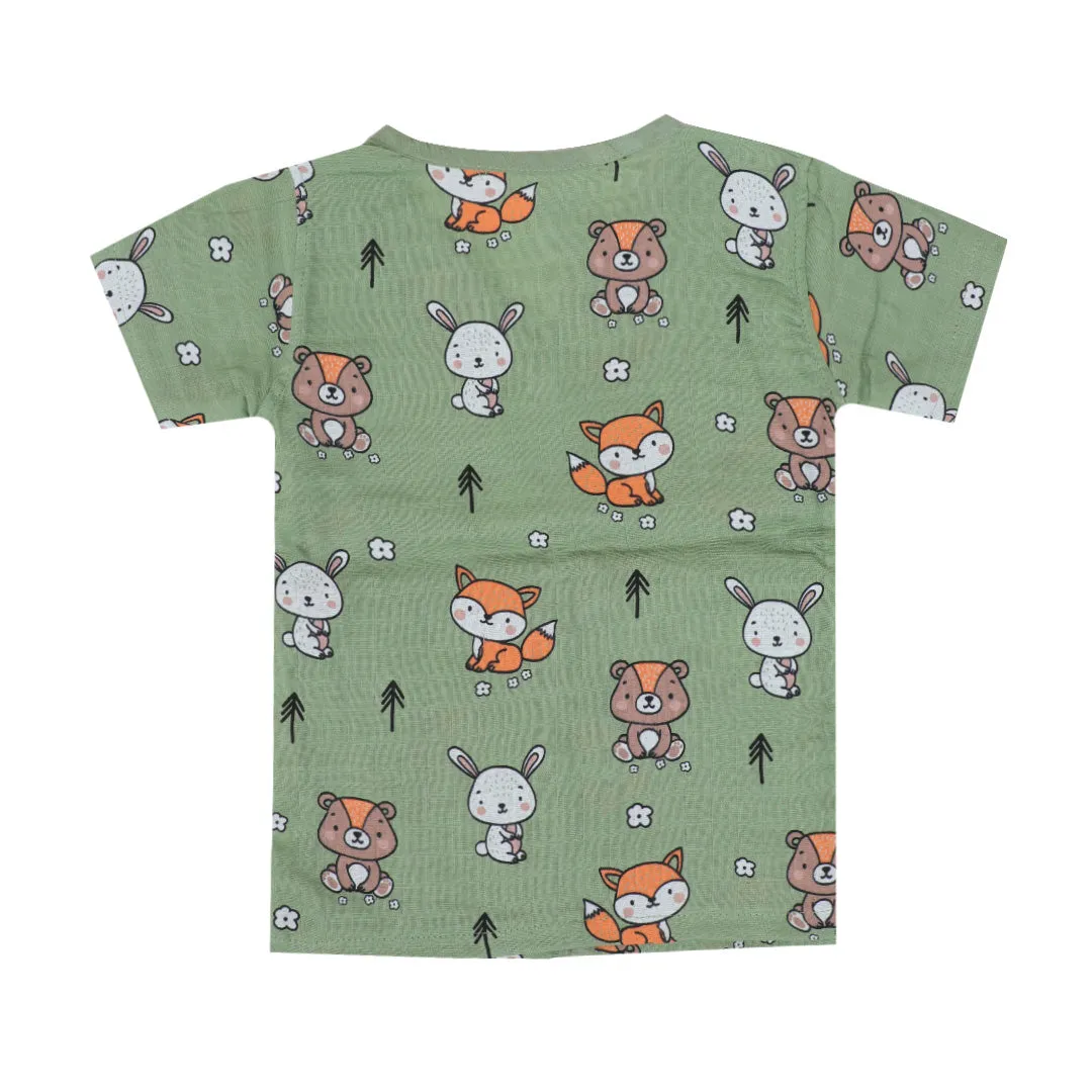 Forest Joy - Muslin Sleep Suit for babies and kids (Unisex)