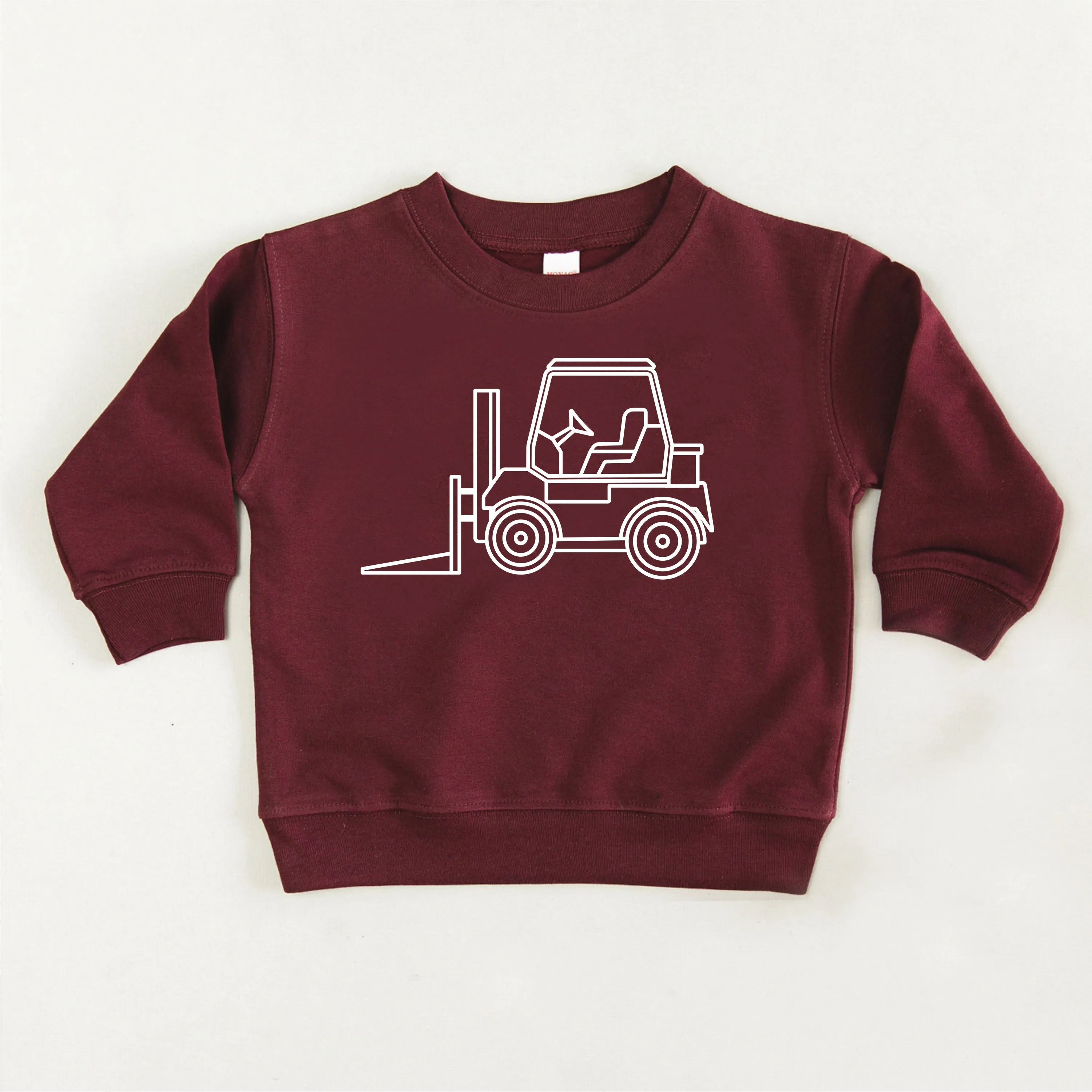 FORK LIFT - Minimalist Design - Child Sweater