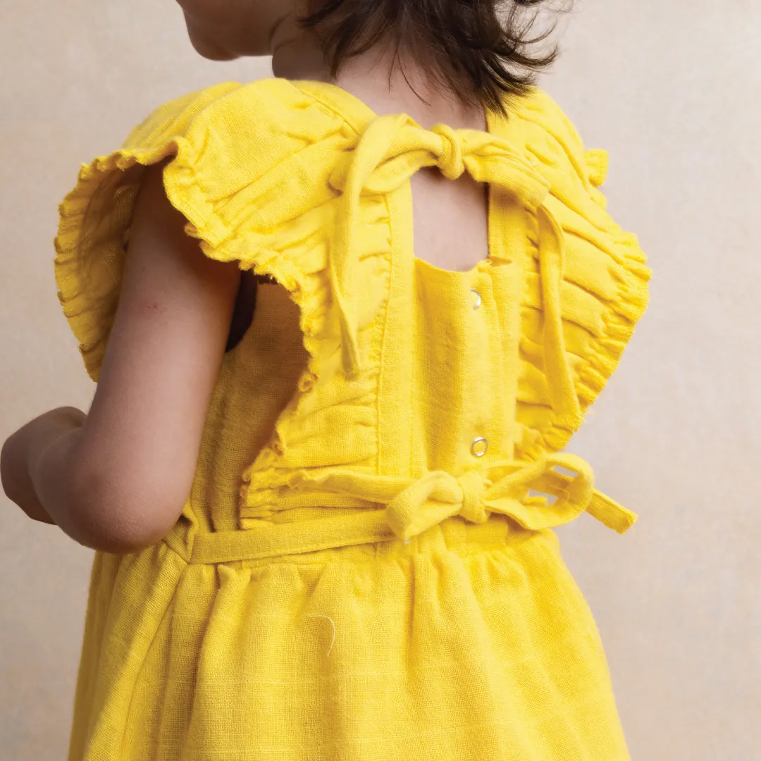 Foxy Flair - Muslin frock for girls