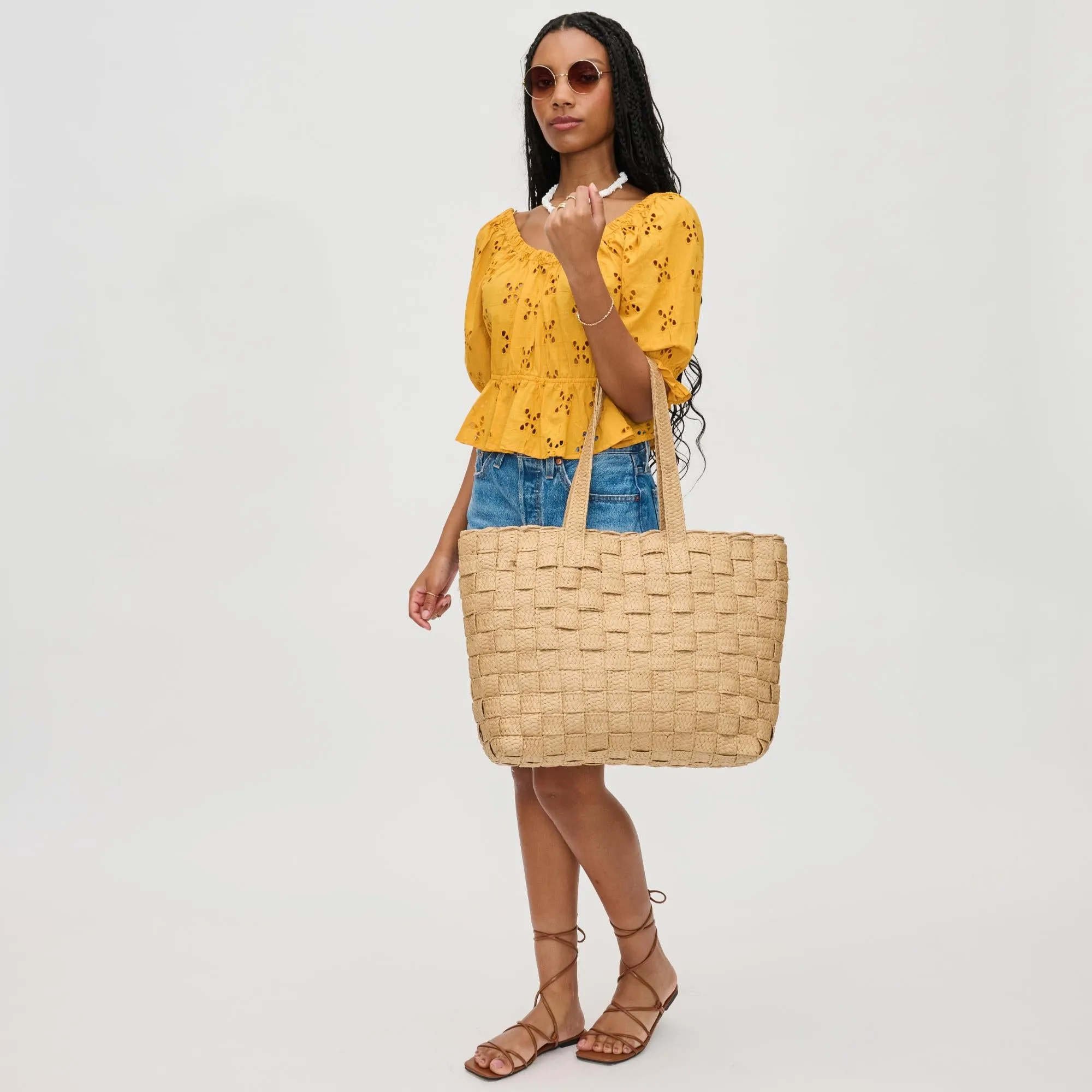 Freda - Woven Tote