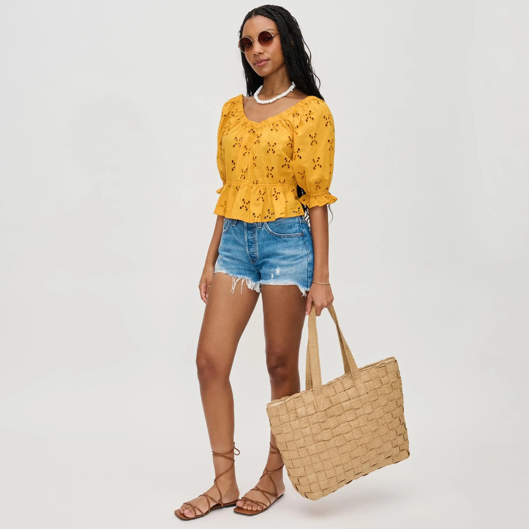 Freda - Woven Tote