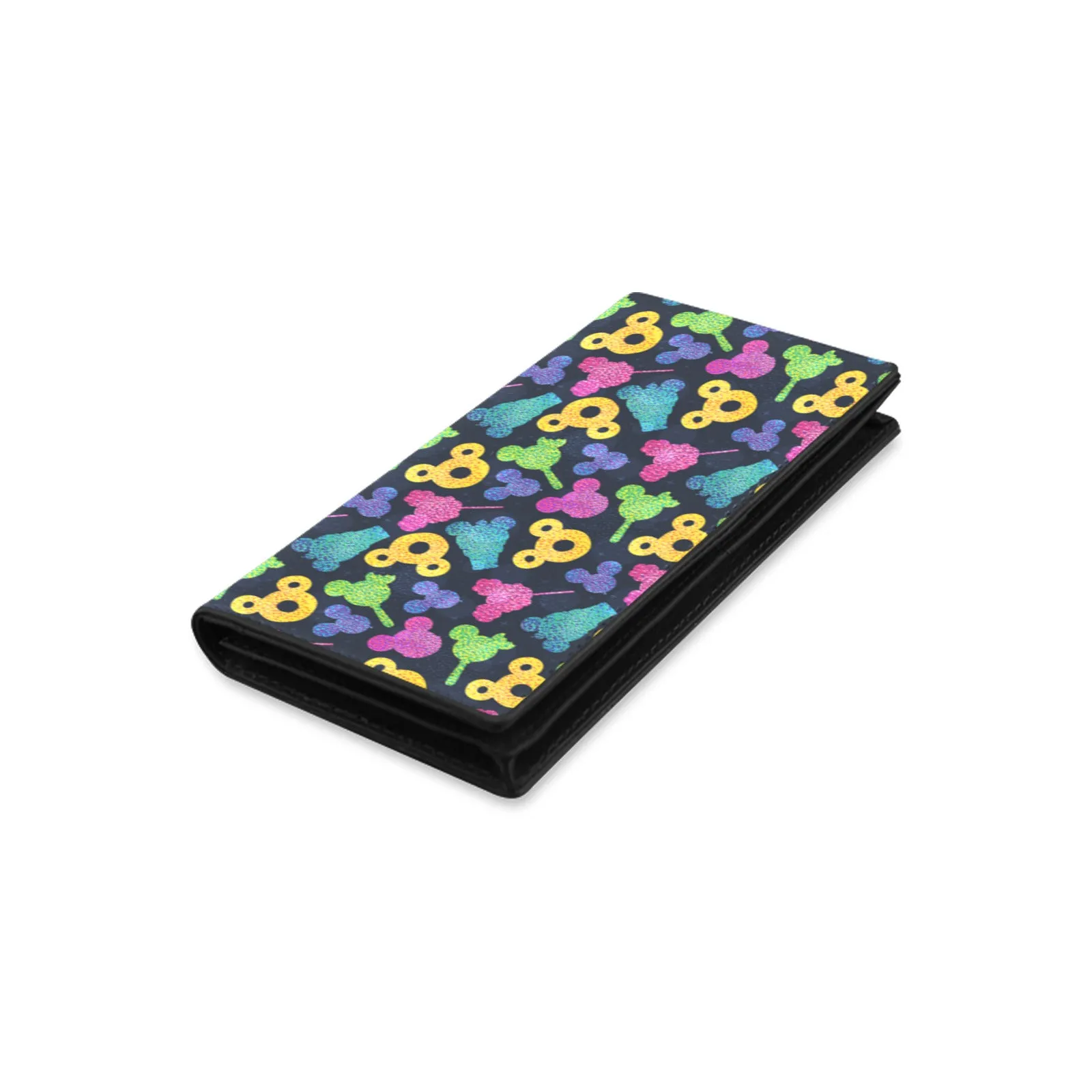 Glitter Park Snacks Women's Leather Wallet