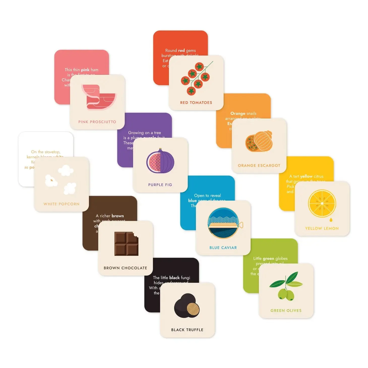 Gourmet Baby - Rainbow Art Cards