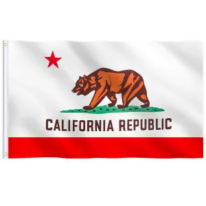 Jetlifee 3x5 Ft Printed California State Flag