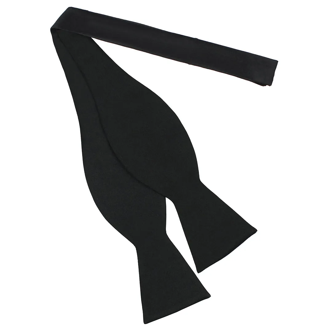 Kavove Classy Black Colour Open Bow Tie