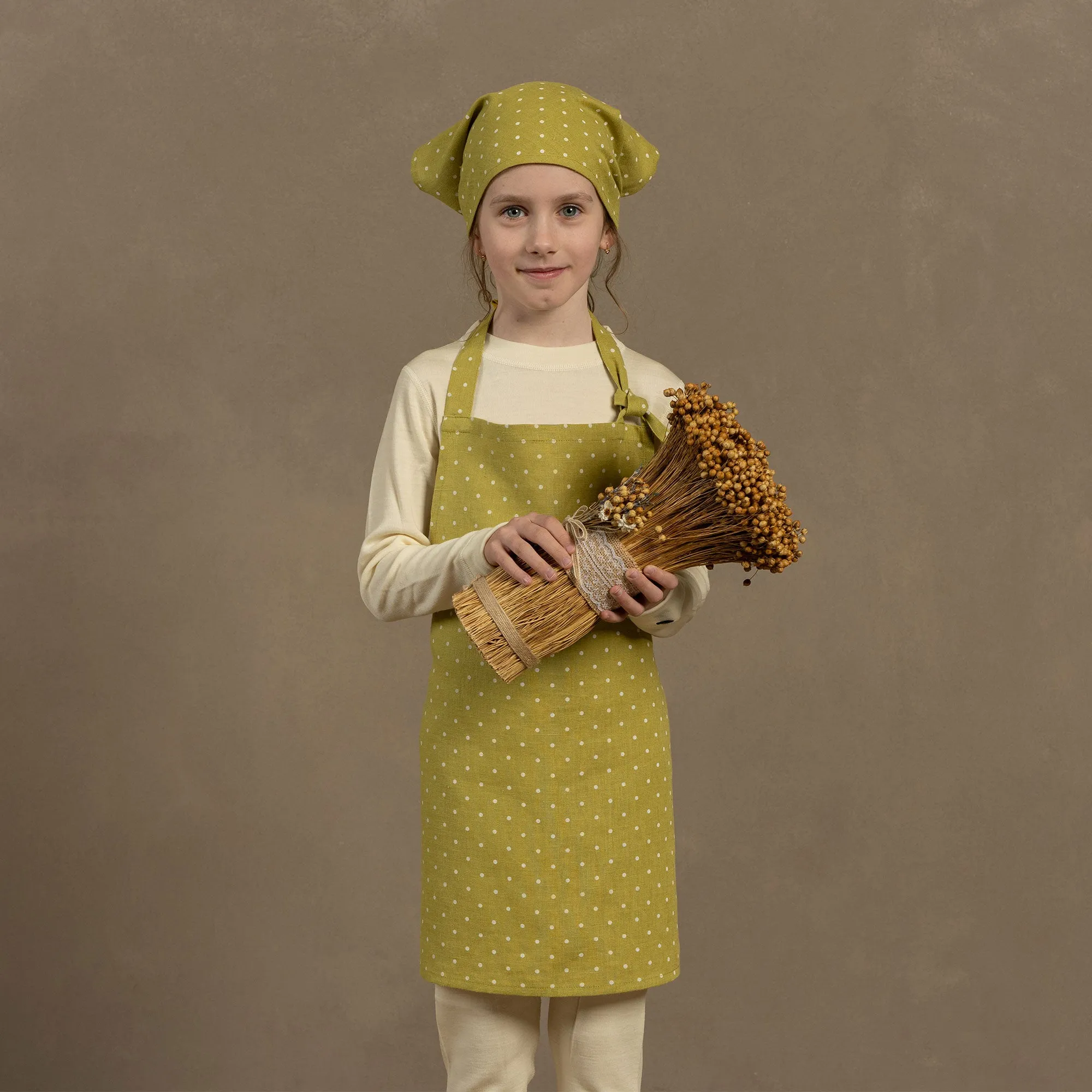 Kids' Linen Apron