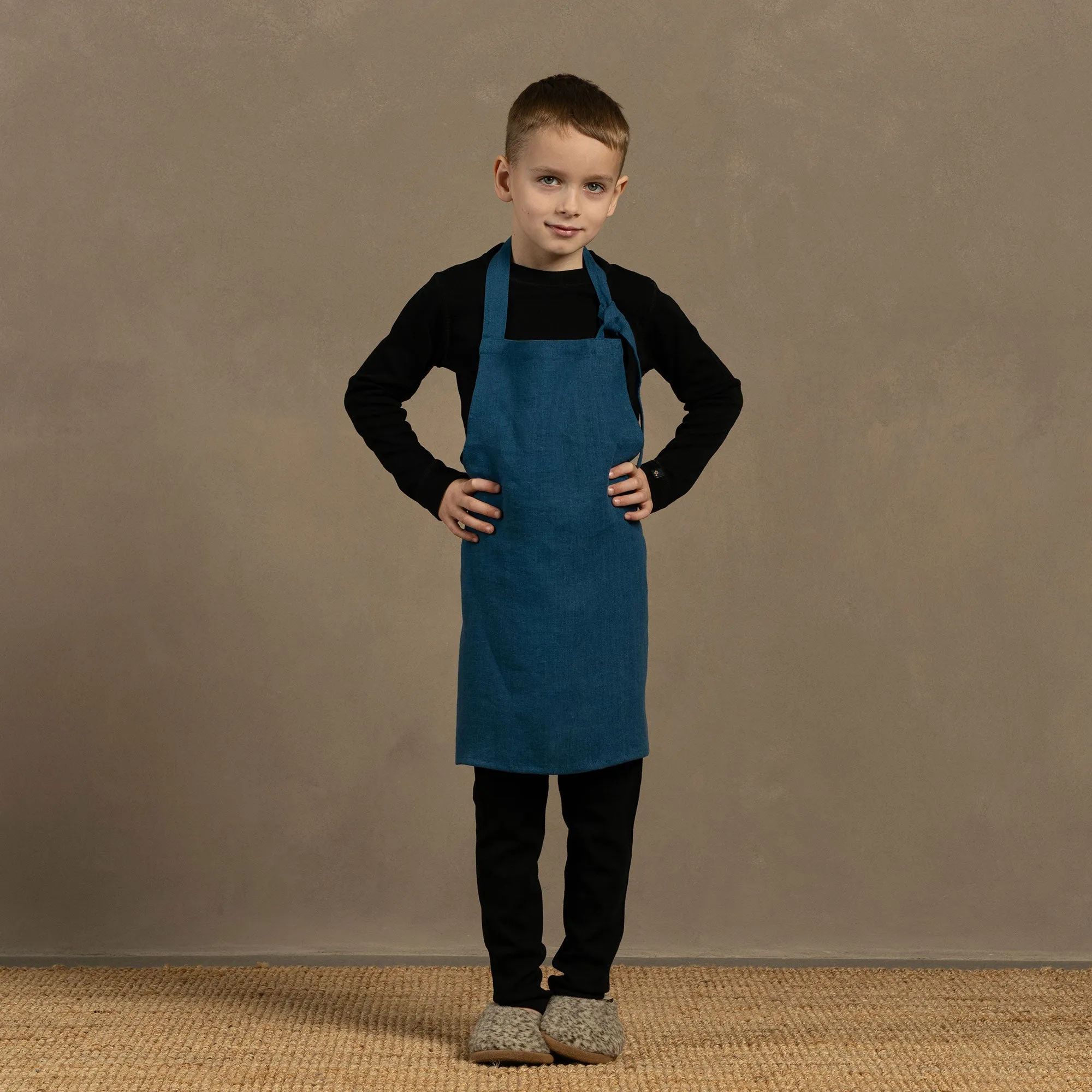 Kids' Linen Apron