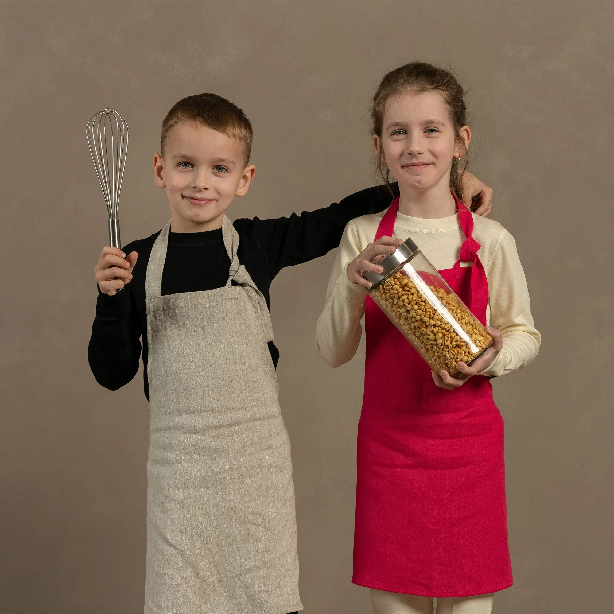 Kids' Linen Apron