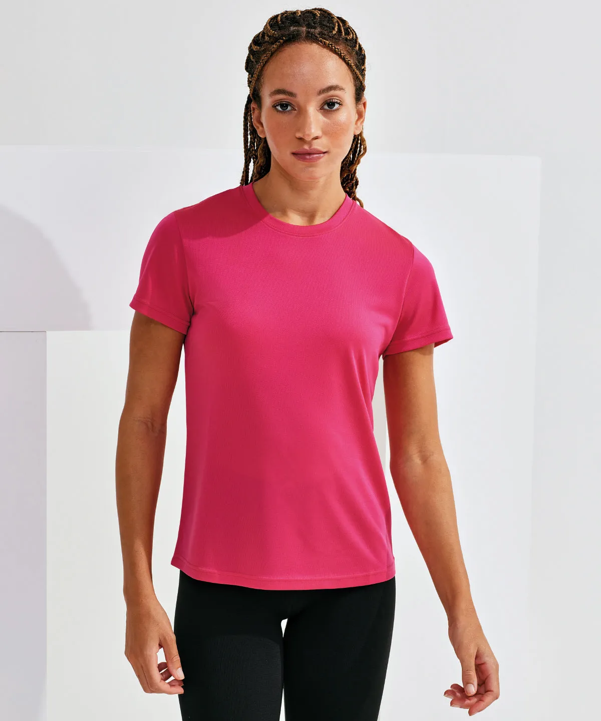 Lightning Orange - Women's TriDri® textured recycled tee