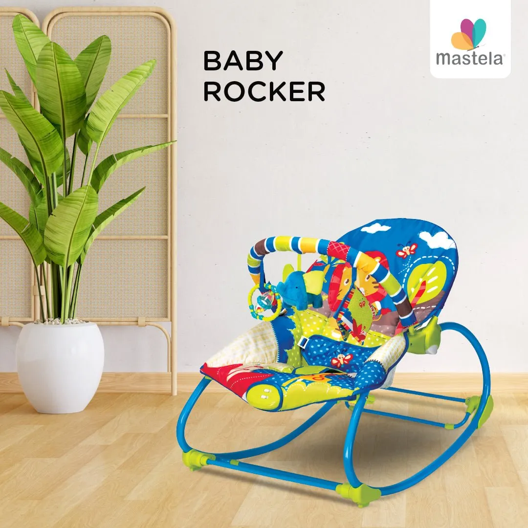 Mastela Newborn to Toddler Rocker- Blue