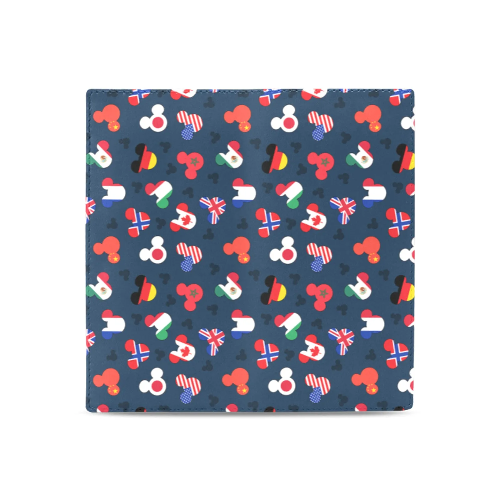 Mickey Flags Women's Leather Wallet