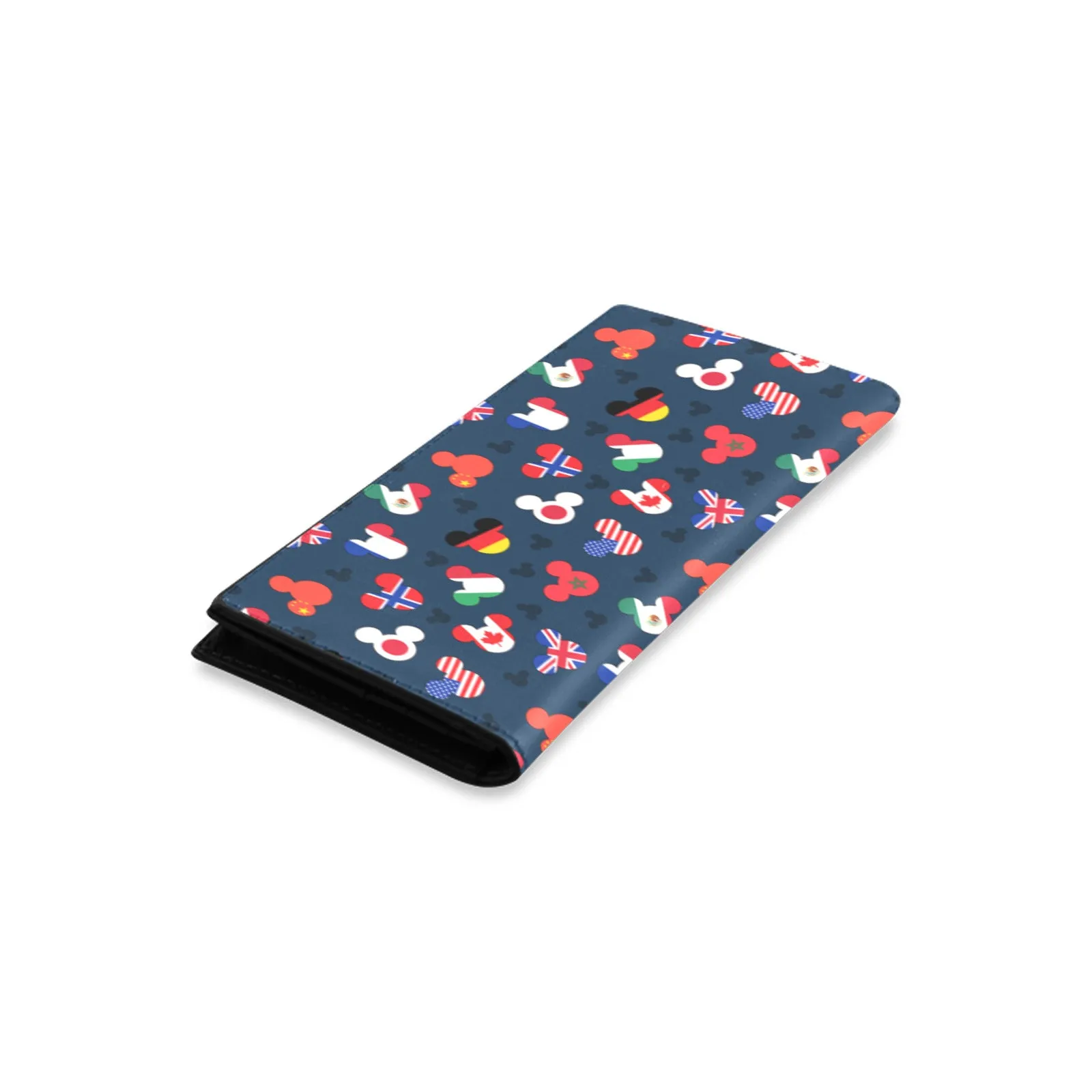 Mickey Flags Women's Leather Wallet