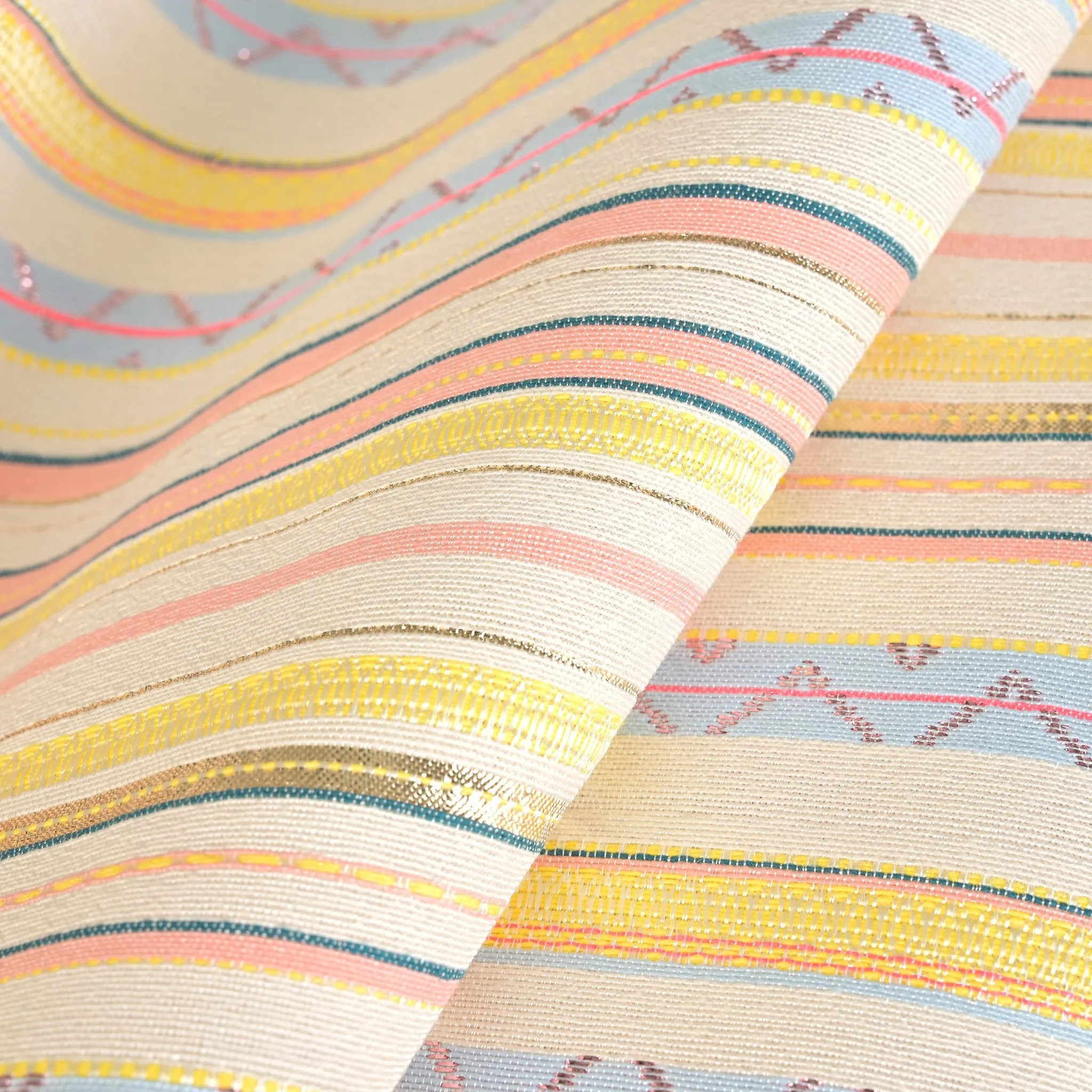 Multicolor Grosgrain Fabric 3597