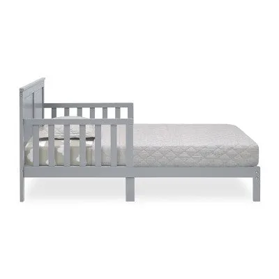 New - Collins Wood Toddler Bed, Greenguard Gold Certified Gray - Delta Children