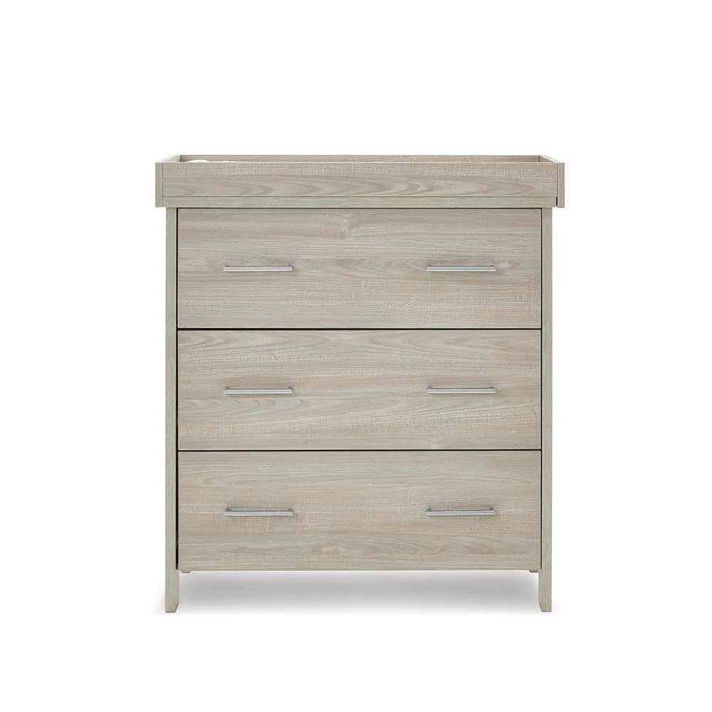 Nika 2 Piece Nursery Furniture Set - Grey Wash